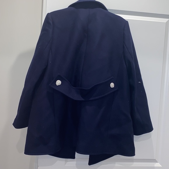 Tory Burch peacoat. Size 14. - Picture 2 of 4